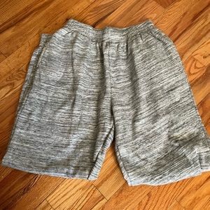 Grey and Black PINK sweatpants